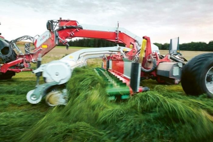 Bandschwader im Einsatz
